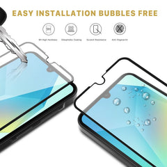 MyBat Pro Full Coverage Tempered Glass Screen Protector for Samsung Galaxy A16 5G - Black