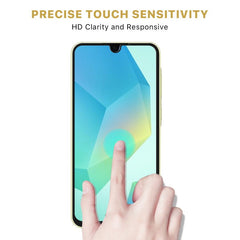 MyBat Pro Full Coverage Tempered Glass Screen Protector for Samsung Galaxy A16 5G - Black