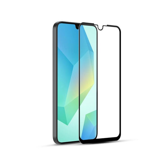 MyBat Pro Full Coverage Tempered Glass Screen Protector for Samsung Galaxy A16 5G - Black