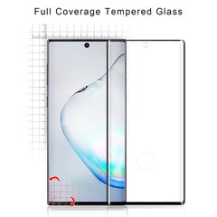 MyBat Pro Full Curve Coverage Tempered Glass Screen Protector for Samsung Galaxy Note 10 (6.3) - Clear