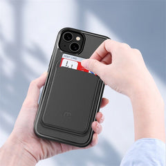 MyBat Pro Fuse Series Case Bundle + MagStash Wallet Folio for Apple iPhone 15 Plus (6.7)