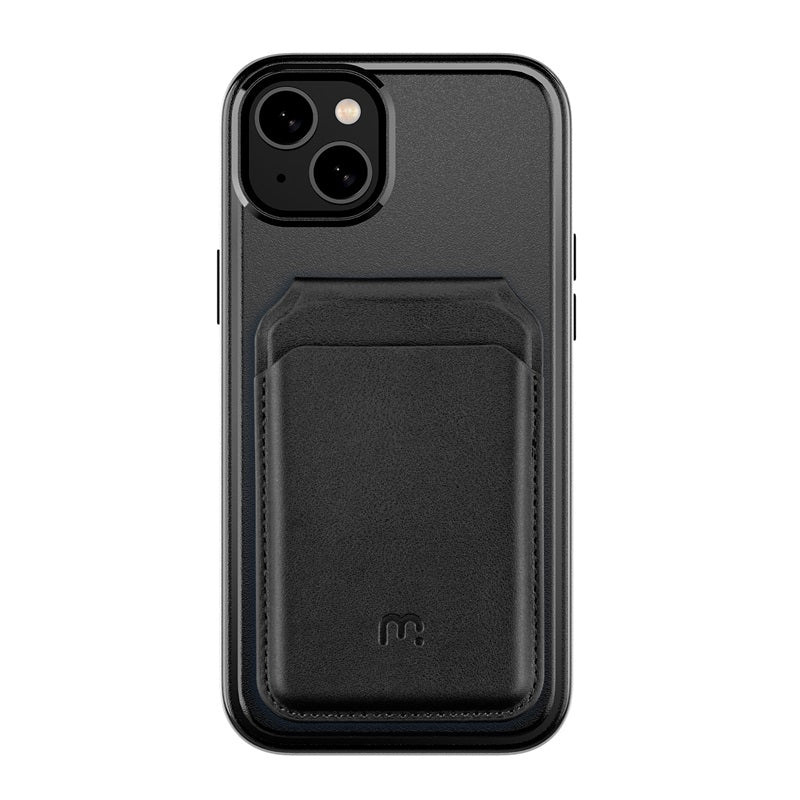 MyBat Pro Fuse Series Case Bundle + MagStash Wallet Folio for Apple iPhone 15 Plus (6.7)