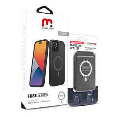 MyBat Pro Fuse Series Case Bundle + MagStash Wallet Folio for Apple iPhone 15 Plus (6.7)iPhone 15 Plus