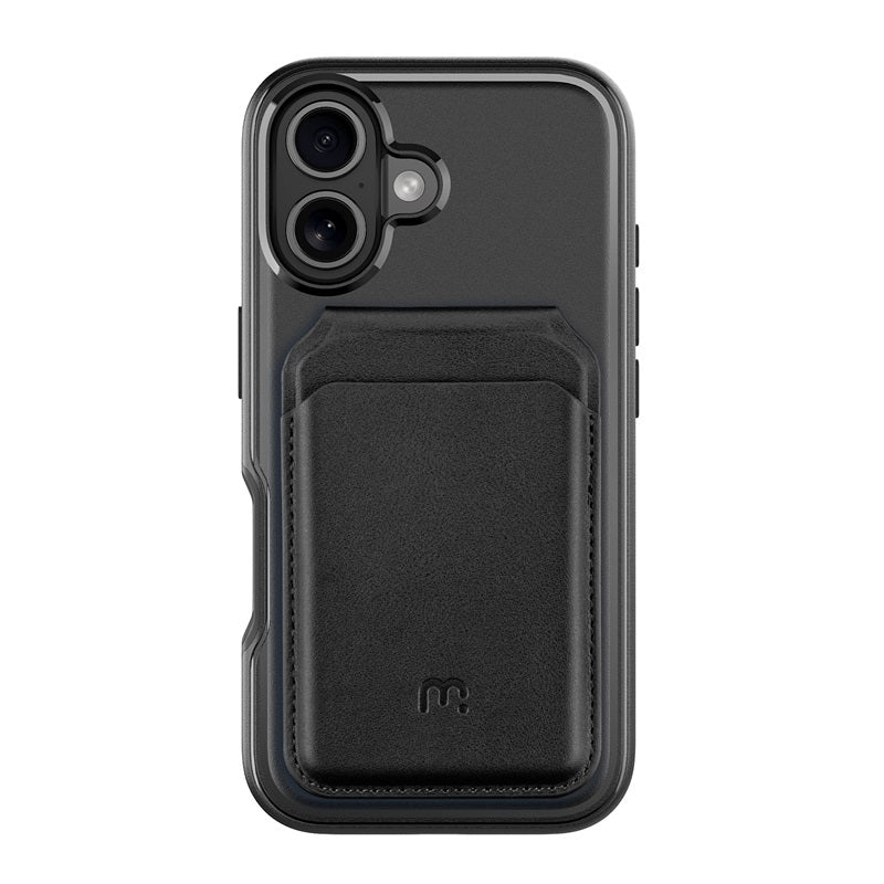 MyBat Pro Fuse Series Case Bundle + MagStash Wallet Folio for Apple iPhone 16