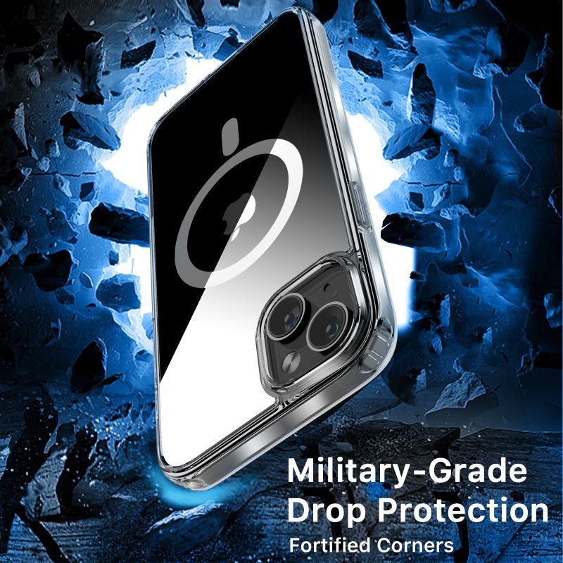 MyBat Pro Gummy Clear Case Compatible with MagSafe for Apple iPhone 14 Plus (6.7)iPhone 14 Plus