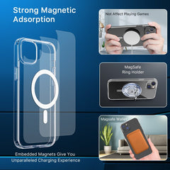 MyBat Pro Gummy Clear Case Compatible with MagSafe for Apple iPhone 14 Plus (6.7)iPhone 14 Plus