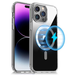 MyBat Pro Gummy Clear Case Compatible with MagSafe for Apple iPhone 14 Pro (6.1)iPhone 14 Pro