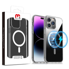 MyBat Pro Gummy Clear Case Compatible with MagSafe for Apple iPhone 14 Pro (6.1)iPhone 14 Pro