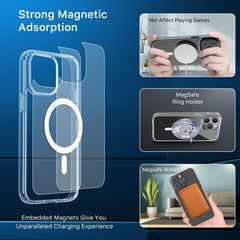 MyBat Pro Gummy Clear Case Compatible with MagSafe for Apple iPhone 14 Pro (6.1)iPhone 14 Pro