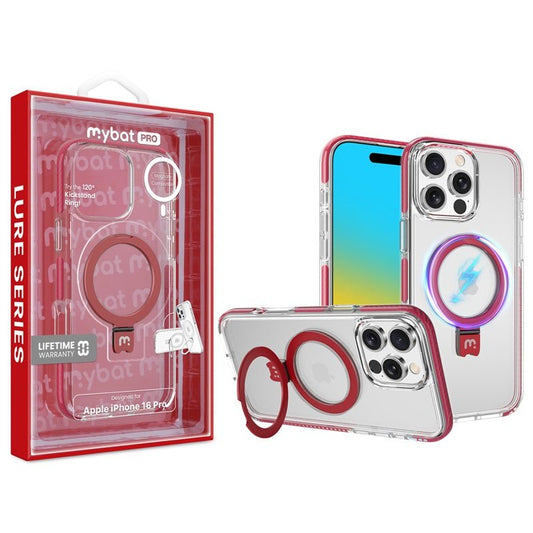 MyBat Pro Lure Series Case w/ MagSafe Kickstand Ring for Apple iPhone 16 ProiPhone 16 Pro