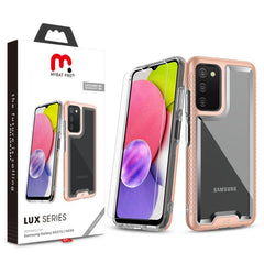 MyBat Pro Lux Series Case for Samsung Galaxy A03s - Rose Gold