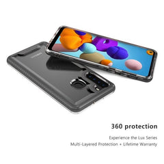 MyBat Pro Lux Series Case for Samsung Galaxy A21 - Black