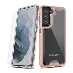 MyBat Pro Lux Series Case for Samsung Galaxy S21 Fan Edition - Rose Gold