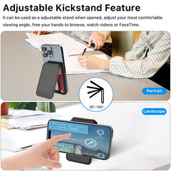 MyBat Pro Lychee Pattern Magnetic MagSafe Folding Card HolderMyBat Pro