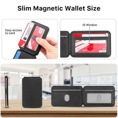 MyBat Pro Lychee Pattern Magnetic MagSafe Folding Card HolderMyBat Pro