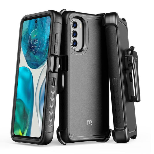 MyBat Pro Maverick Series Case w/ Holster for Motorola Moto G 5G (2022)Moto G 5G 2022
