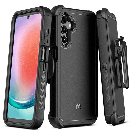 MyBat Pro Maverick Series Case w/ Holster for Samsung Galaxy A15 5G - Blue