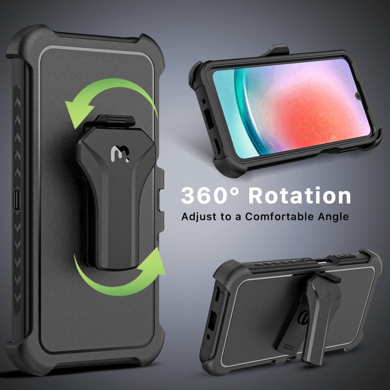 MyBat Pro Maverick Series Case w/ Holster for Samsung Galaxy A16 5G - Blue