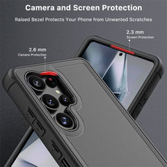 MyBat Pro Maverick Series Case w/ Holster for Samsung Galaxy S25 Ultra - Blue