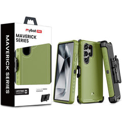 MyBat Pro Maverick Series Case w/ Holster for Samsung Galaxy S25 Ultra - Blue