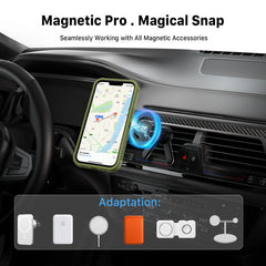 MyBat Pro Maverick Series MagSafe Case w/ Holster and Tempered Glass for Apple iPhone 13 Pro (6.1)iPhone 13 Pro