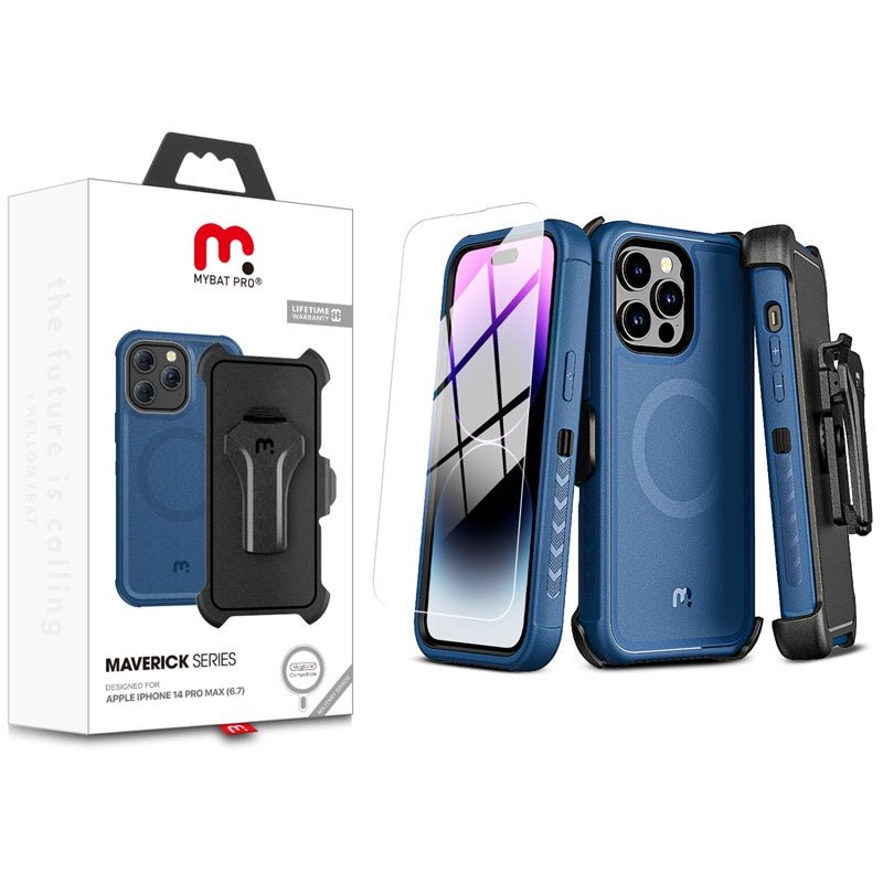 iPhone 14 Pro Max Cases - 360° Rotational Protection +