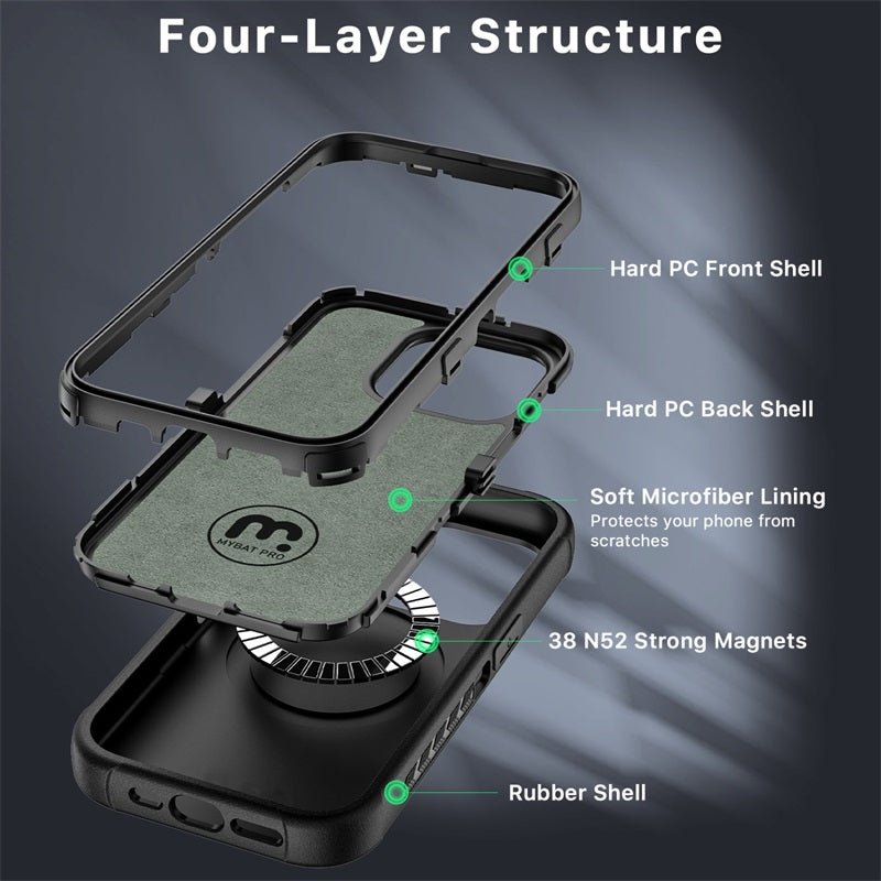 MyBat Pro Maverick Series Rogue Edition MagSafe Case for Apple iPhone 15 Pro Max (6.7)iPhone 15 Pro Max