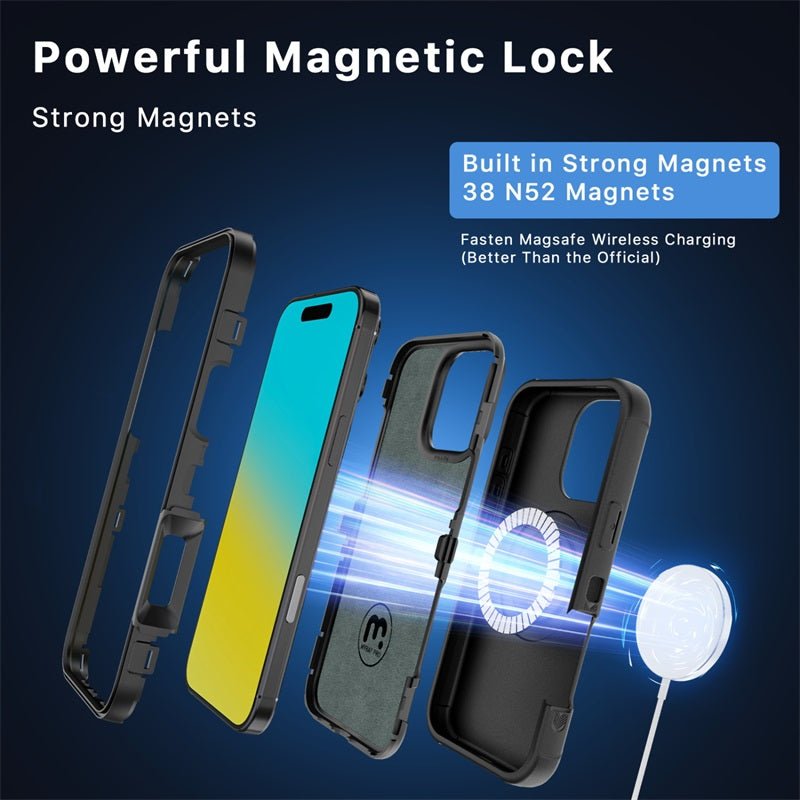 MyBat Pro Maverick Series Rogue Edition MagSafe Case for Apple iPhone 16 ProiPhone 16 Pro
