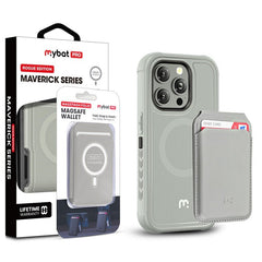 MyBat Pro Maverick Series Utility Edition MagSafe Case + MagStash MagSafe Wallet Folio for Apple iPhone 16 Pro Max