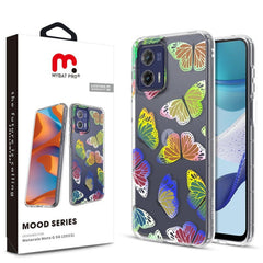 MyBat Pro Mood Series Case for Motorola Moto G 5G (2023) - Neon Butterflies