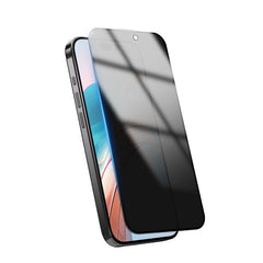 MyBat Pro Privacy Full Coverage Tempered Glass Screen Protector w/ Installation Tray for Apple iPhone 15 Pro Max (6.7)iPhone 15 Pro Max