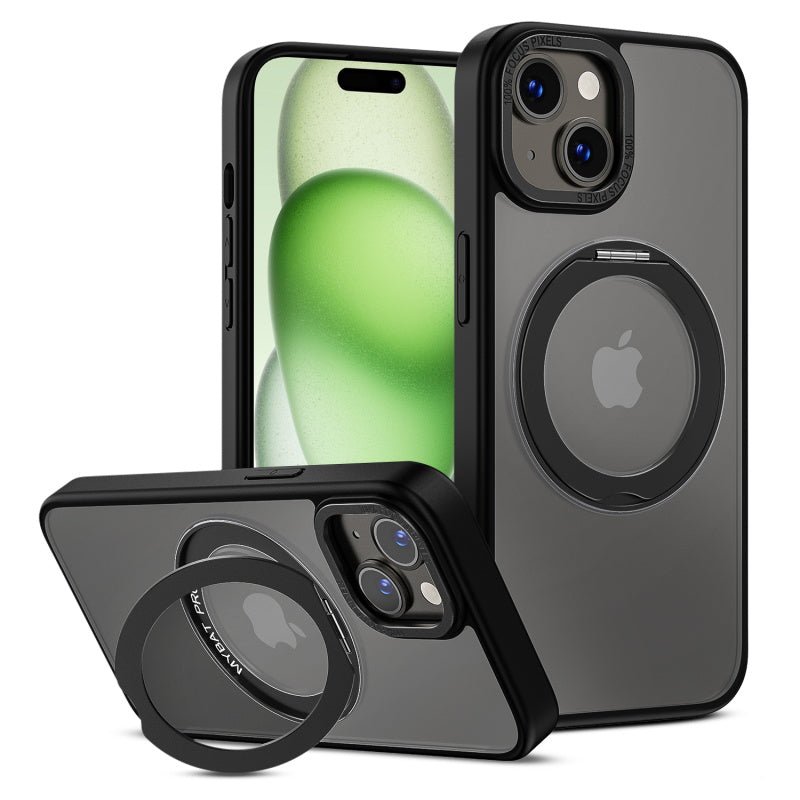 MyBat Pro Shade Series Case w/ MagSafe 360° Ring Stand for Apple iPhone 15 Plus (6.7)iPhone 15 Plus