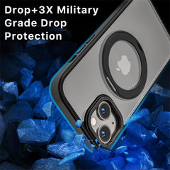 MyBat Pro Shade Series Case w/ MagSafe 360° Ring Stand for Apple iPhone 15 Plus (6.7)iPhone 15 Plus