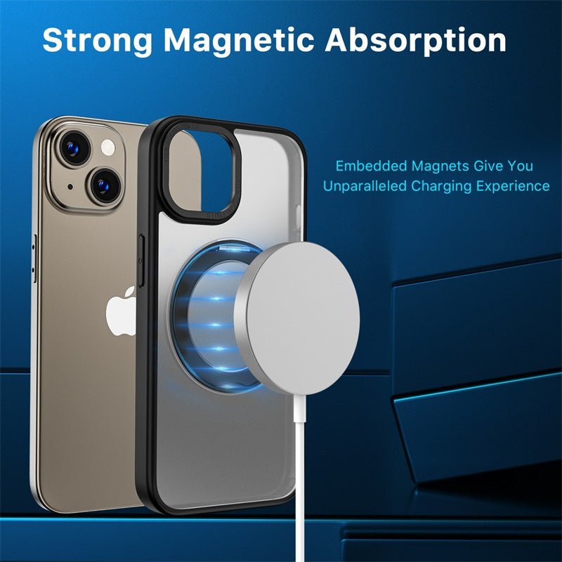 MyBat Pro Shade Series Case w/ MagSafe 360° Ring Stand for Apple iPhone 15 Plus (6.7)iPhone 15 Plus