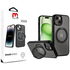 MyBat Pro Shade Series Case w/ MagSafe 360° Ring Stand for Apple iPhone 15 Plus (6.7)iPhone 15 Plus