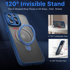 MyBat Pro Shade Series Case w/ MagSafe Ring Stand for Apple iPhone 15 Pro Max (6.7)iPhone 15 Pro Max