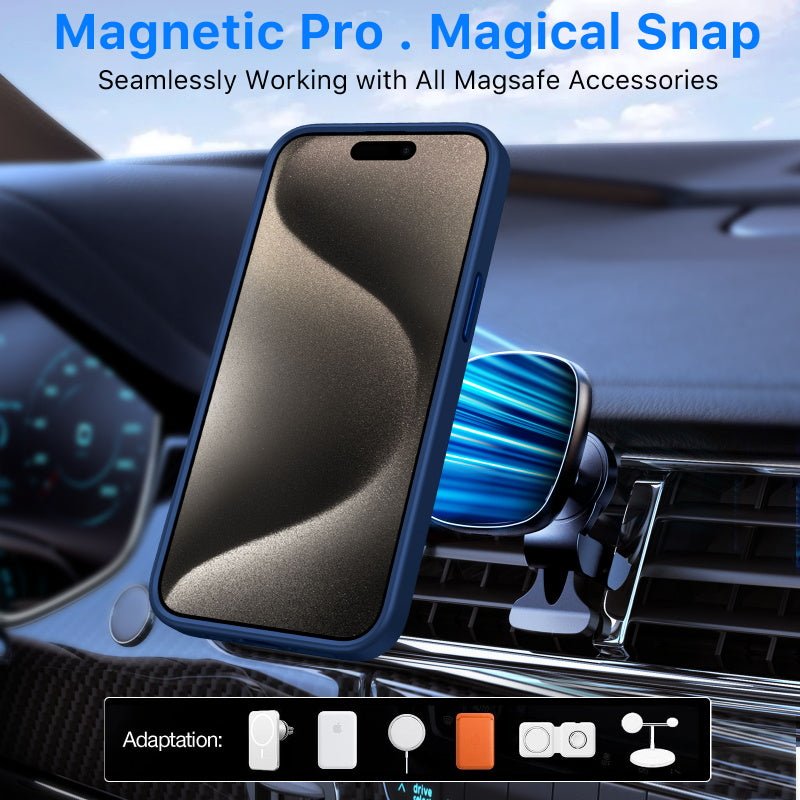 MyBat Pro Shade Series Case w/ MagSafe Ring Stand for Apple iPhone 15 Pro Max (6.7)iPhone 15 Pro Max