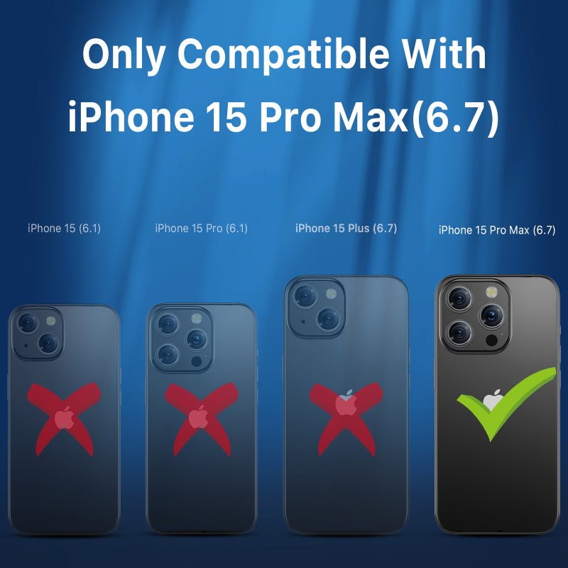 MyBat Pro Shade Series Case w/ MagSafe Ring Stand for Apple iPhone 15 Pro Max (6.7)iPhone 15 Pro Max