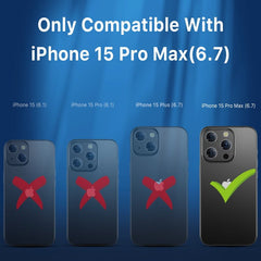 MyBat Pro Shade Series Case w/ MagSafe Ring Stand for Apple iPhone 15 Pro Max (6.7)iPhone 15 Pro Max