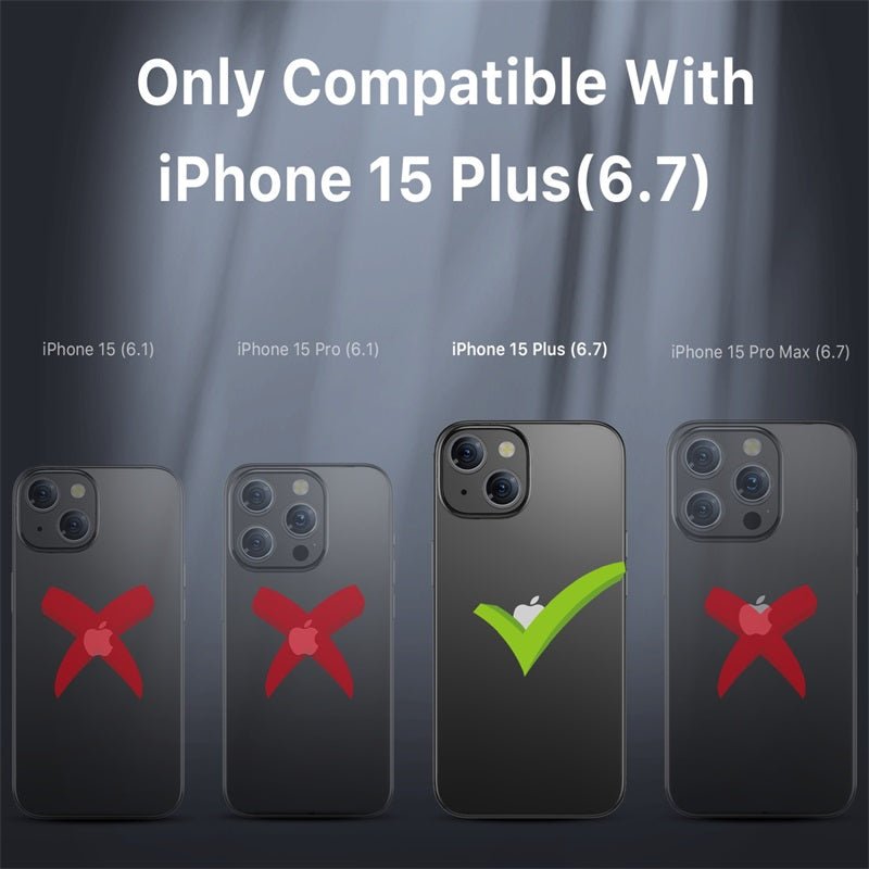 MyBat Pro Stealth Series Case for Apple iPhone 15 Plus (6.7)iPhone 15 Plus