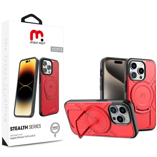 MyBat Pro Stealth Series Case for Apple iPhone 15 Pro (6.1)iPhone 15 Pro