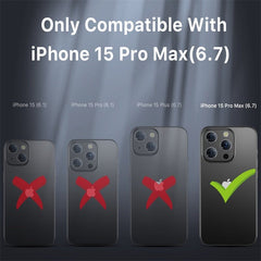 MyBat Pro Stealth Series w/ MagSafe Case for Apple iPhone 15 Pro Max (6.7)iPhone 15 Pro Max
