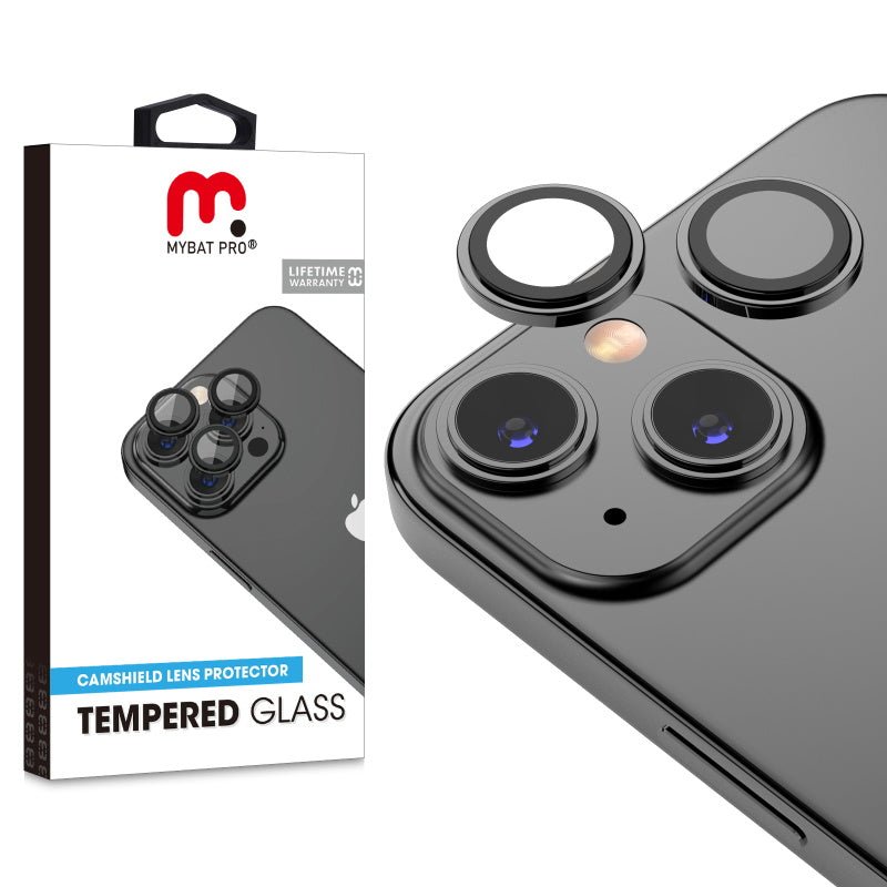 MyBat Pro Tempered Glass CamShield Lens Protector for Apple iPhone 15 (6.1) / 15 Plus (6.7)iPhone 15