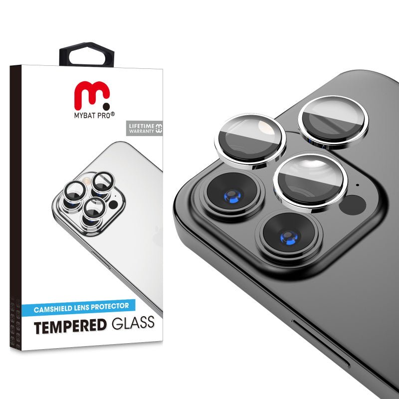 MyBat Pro Tempered Glass CamShield Lens Protector for Apple iPhone 15 Pro Max (6.7) / 15 Pro (6.1)iPhone 15 Pro Max