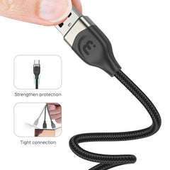 MyBat Pro USB - A to USB - C Braided Cable (L=3 FT)MyBat Pro