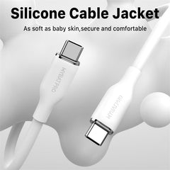 MyBat Pro USB - C to USB - C Liquid Silicone Cable (L=6 FT)MyBat Pro