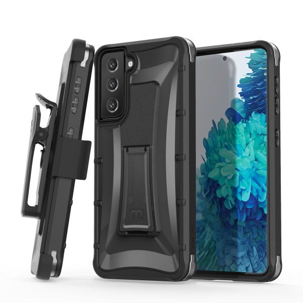 MyBat Pro Warrior Series Case for Samsung Galaxy S21 Plus - Blue
