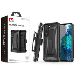 MyBat Pro Warrior Series Case for Samsung Galaxy S21 - Red