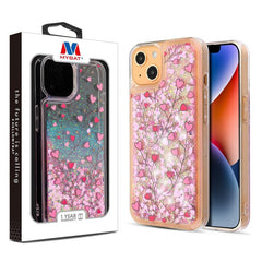 MyBat Quicksand Glitter Hybrid Protector Cover for Apple iPhone 16e / 14 / 13iPhone 14