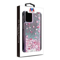 MyBat Quicksand Glitter Hybrid Protector Cover for Motorola Moto G 5G (2023) - Seashells